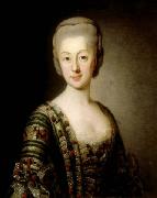 Alexandre Roslin Portrait of Sophia Magdalena of Denmark oil painting